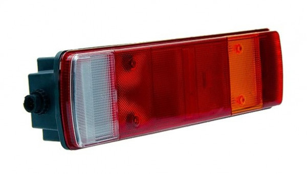 Фонарь задний SCANIA 4,VOLVO TD02-52-006L разъем AMP (аналог 0093) 1371976,3981455,1498102