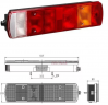 Фонарь задний SCANIA 4,VOLVO U0093-01L  разъем AMP ТЕХАВТОСВЕТ левый 1371976,3981455