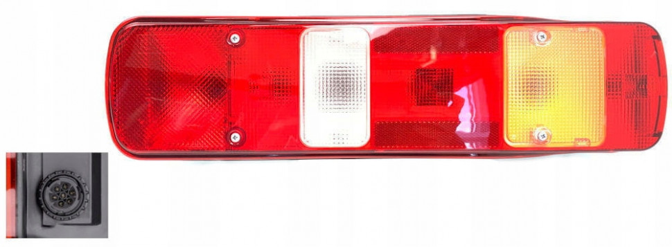 Фонарь задний VOLVO FH правый SY-VL3014R разъем AMP 21063891/20565106